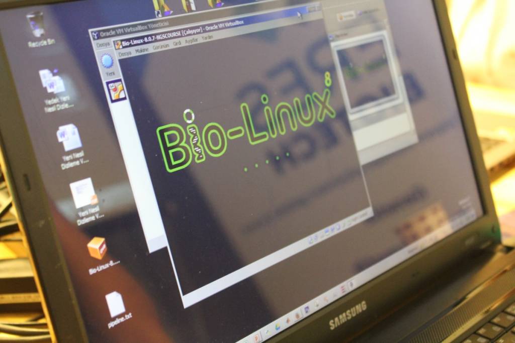 Bio linux biyoinformatik biyoloji Yeni Nesil Dizileme Eğitimi